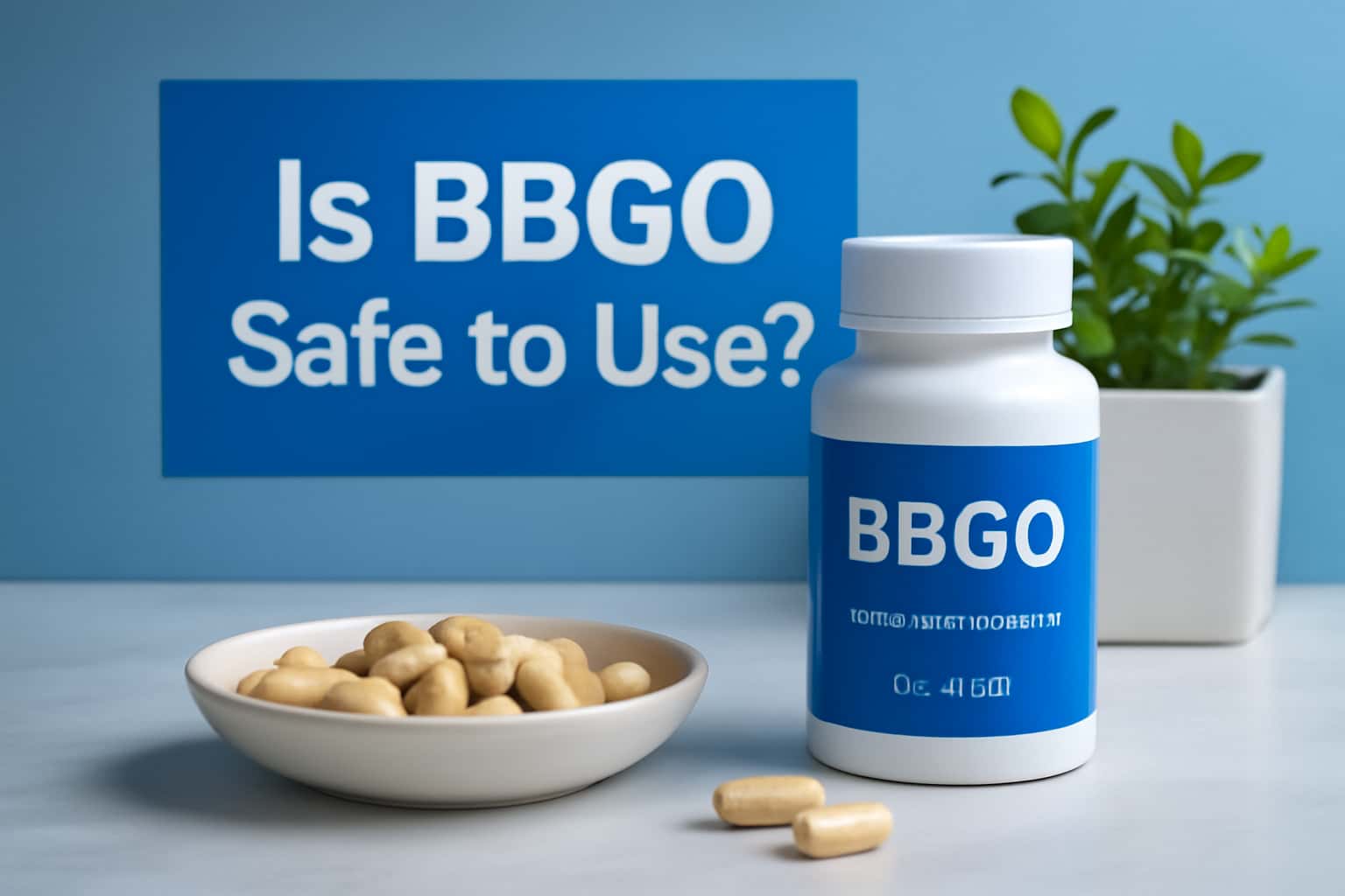 A high-tech representation of digital safety focusing on BBGO.