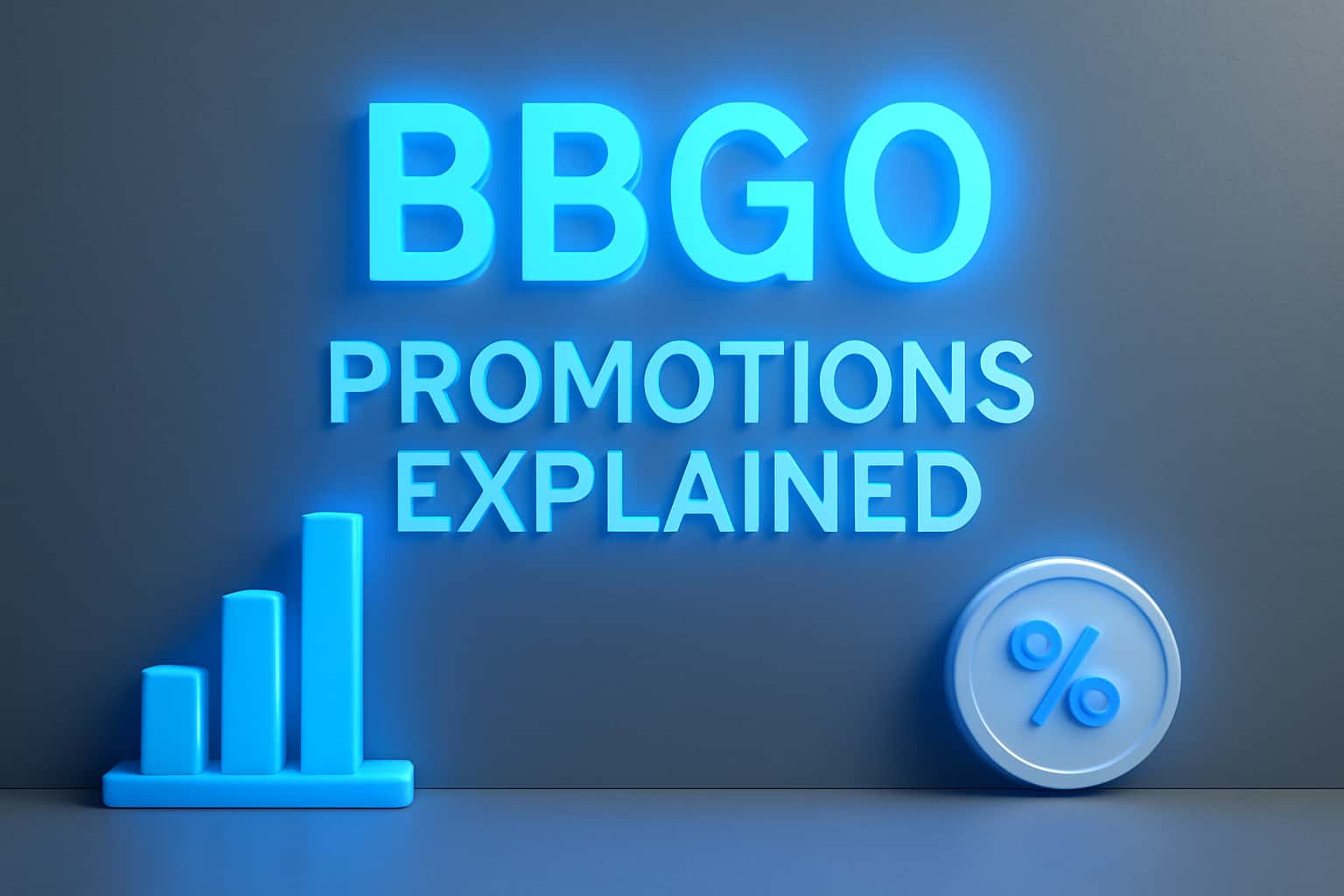 Informational scene illustrating BBGO Promotions with clear text.