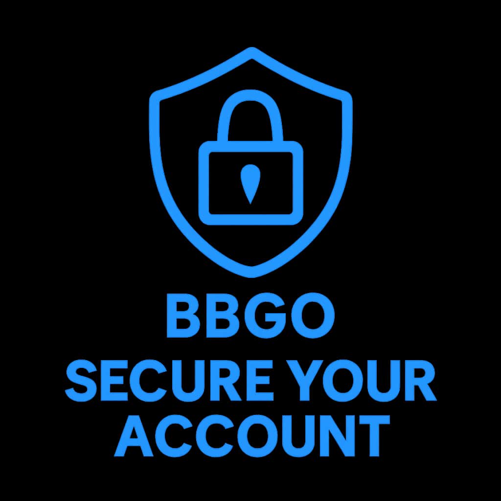 An icon illustrating account security for BBGO.